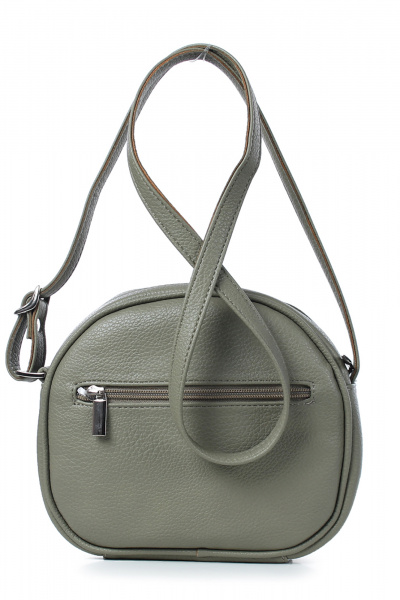 Круглогодичная эко-кожа сумка на ремне на каждый день Galanteya 47923.23с1353к45 оливковый_св. - фото 3