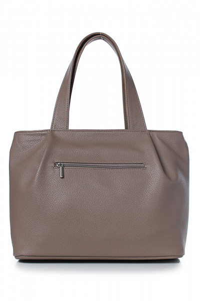 Круглогодичный эко-кожа бежевый просторный кожаный аксессуар Galanteya 4824.24с245к45 бежевый_т. - фото 3