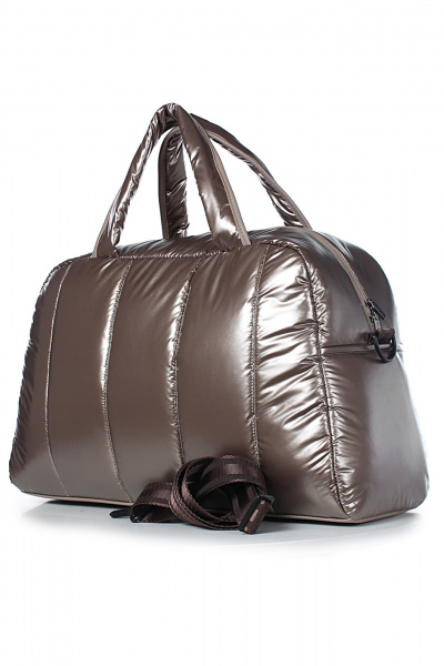 Дорожная сумка из текстиля с короткими ручками Galanteya 49221.23с1093к45 кофейный - фото 1