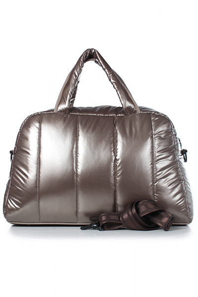 Дорожная сумка из текстиля с короткими ручками Galanteya 49221.23с1093к45 кофейный - фото 2