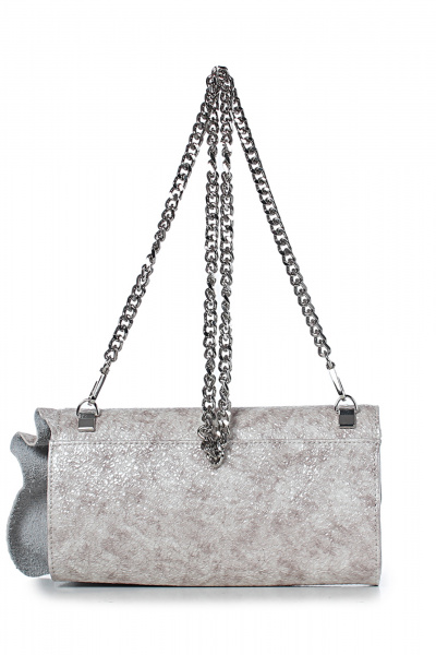 Бежевый кожаный клатч с магнитной застежкой и съемной ручкой Galanteya 49623.24с290к45 бежевый - фото 3