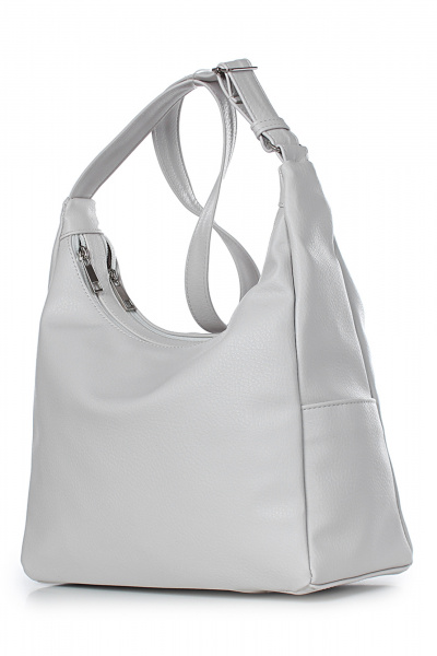 Сумка экокожа на два отделения с регулировочним ремнем Galanteya 50823.24с106к45 молочный - фото 1