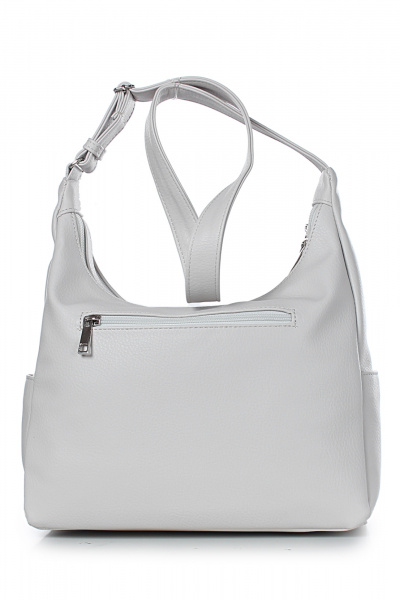 Сумка экокожа на два отделения с регулировочним ремнем Galanteya 50823.24с106к45 молочный - фото 3