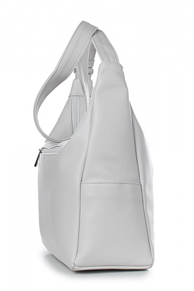 Сумка экокожа на два отделения с регулировочним ремнем Galanteya 50823.24с106к45 молочный - фото 4