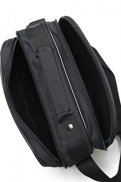 Сумка текстиль на каждый день с карманами и ручками Galanteya 51023.24с108к45 черный - фото 5