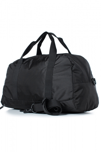 Спортивная сумка из текстиля с съемным ремнем и карманами Galanteya 7323.23с248к45 черный - фото 1