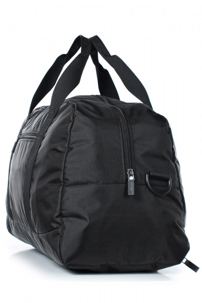Спортивная сумка из текстиля с съемным ремнем и карманами Galanteya 7323.23с248к45 черный - фото 4