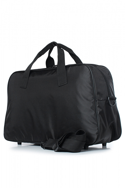 Дорожная сумка из текстиля с карманами и прокладкой кедра Galanteya 8016.24с657к45 черный - фото 1