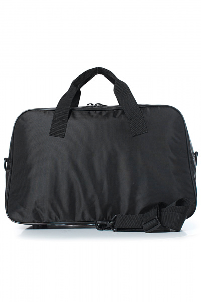 Дорожная сумка из текстиля с карманами и прокладкой кедра Galanteya 8016.24с657к45 черный - фото 2