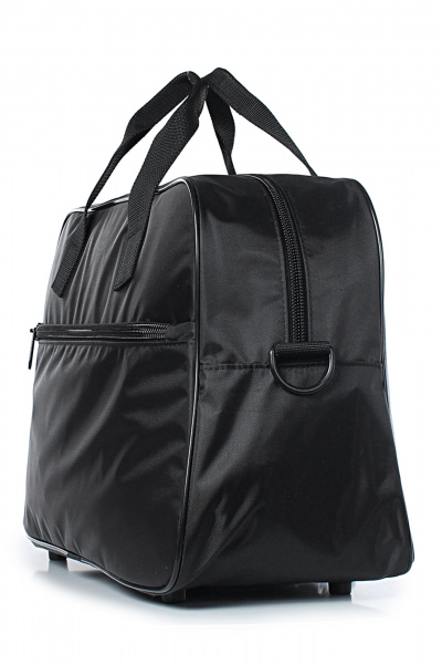 Дорожная сумка из текстиля с карманами и прокладкой кедра Galanteya 8016.24с657к45 черный - фото 4