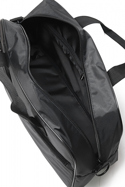 Дорожная сумка из текстиля с карманами и прокладкой кедра Galanteya 8016.24с657к45 черный - фото 5