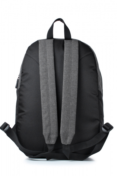 Текстильный рюкзак с регулируемыми ремнями и карманами Galanteya 8824.24с435к45 сер.св/черный - фото 3