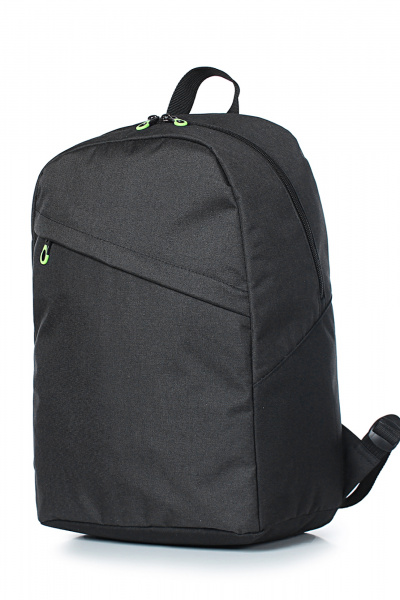 Рюкзак для повседневной городской одежды текстильный Galanteya 8824.24с435к45 черный - фото 1