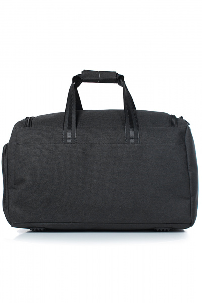 Стильная спортивная сумка из текстиля черная на плечо Galanteya 9224.24с440к45 черный - фото 3