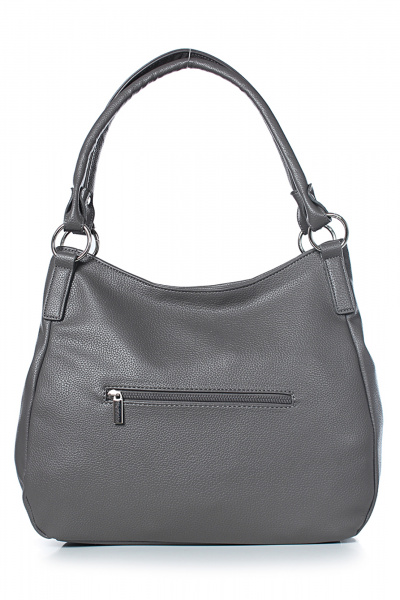 Сумка из экокожи серая для городских образов Galanteya 9724.24с444к45 серый - фото 3