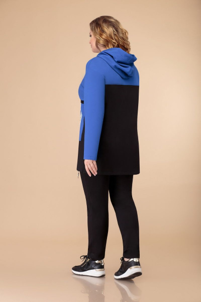 Брюки, жилет, туника Svetlana-Style 1490 черный+синий - фото 5