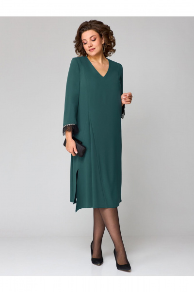 Платье Мишель стиль 1228 зеленый_опал - фото 7