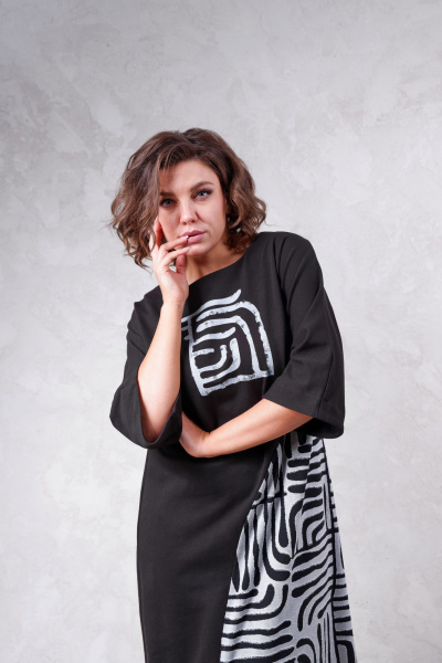 Демисезонное платье из трикотажного полотна Avanti 1662 - фото 3