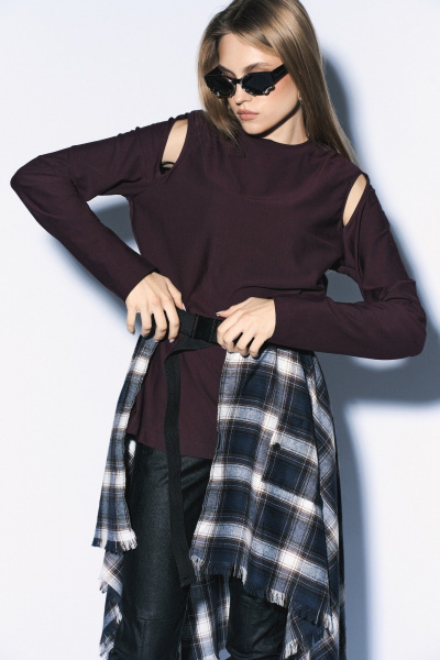 Юбка-аксессуар из мягкой фланели на резинке MilMil 1105-2 - фото 2