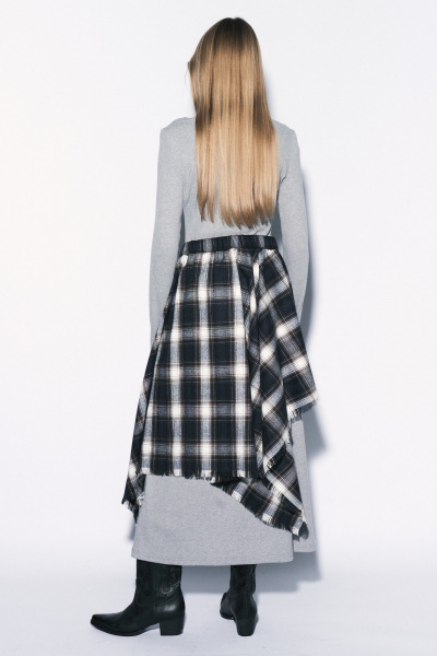 Юбка-аксессуар из мягкой фланели на резинке MilMil 1105-2 - фото 5