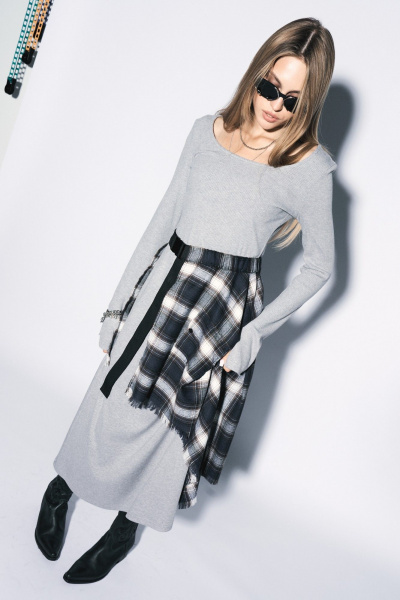 Юбка-аксессуар из мягкой фланели на резинке MilMil 1105-2 - фото 7