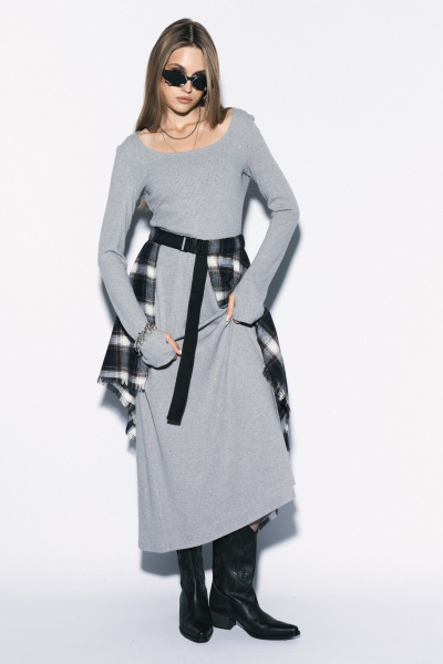 Юбка-аксессуар из мягкой фланели на резинке MilMil 1105-2 - фото 6