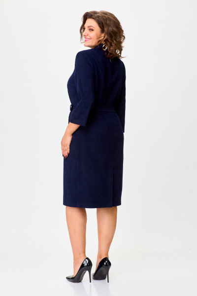 Вельветовое платье полуприлегающего силуэта с карманами БАГРЯНИЦА 2240 - фото 3