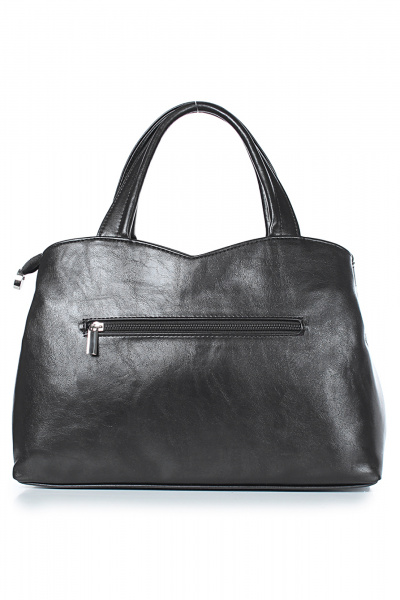 Сумка на два отделения с застежкой-молнией, металлические ручки Galanteya 12324.24с637к45 кор.т/серый - фото 3