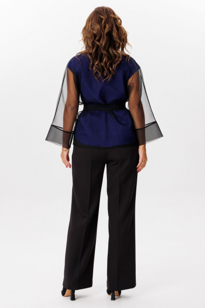 Блуза, брюки Mubliz 218 василек - фото 8