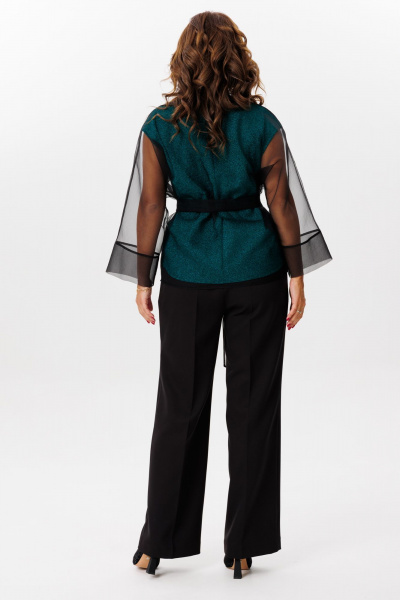 Блуза, брюки Mubliz 218 зеленый - фото 15