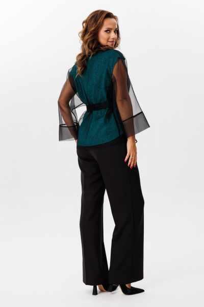 Блуза, брюки Mubliz 218 зеленый - фото 14