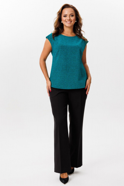 Блуза, брюки Mubliz 218 зеленый - фото 6