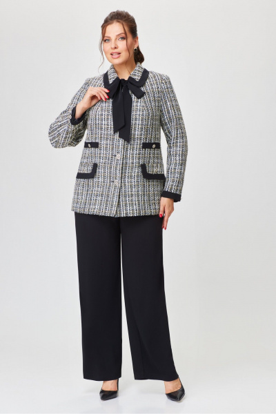 Комплект брюки и жакет из текстиля DaLi 7003.2 - фото 1