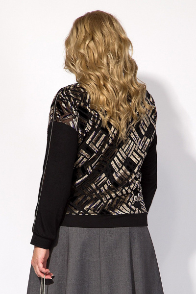 Джемпер и юбка эффектный комплект с вышивкой Liliana 1365к-н - фото 6