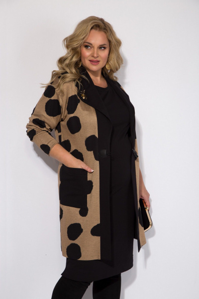 Туника и платье трикотажные свободного силуэта Liliana 1377 - фото 6