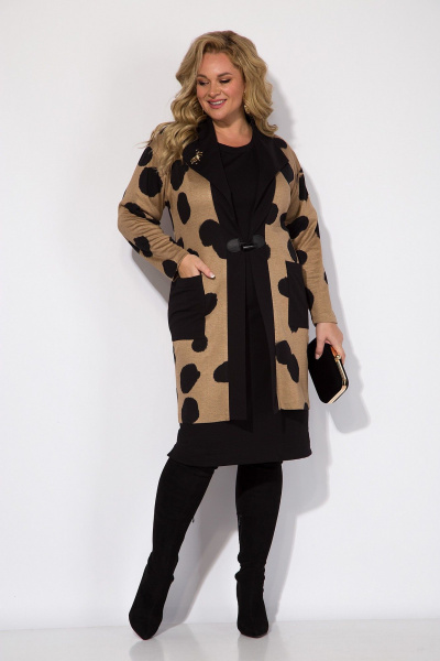 Туника и платье трикотажные свободного силуэта Liliana 1377 - фото 3