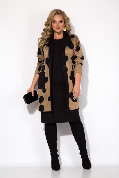 Туника и платье трикотажные свободного силуэта Liliana 1377 - фото 1