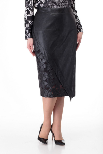 Юбка БелЭкспози 1259 черный - фото 2