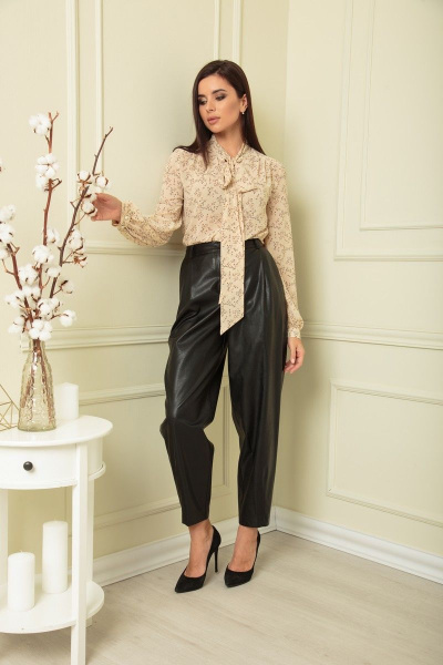 Брюки SandyNa 13882 черный - фото 3