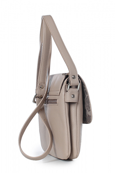 Классический женский комплект из пайеток: блузка и брюки Galanteya 41923.23с1186к45 бежевый - фото 4