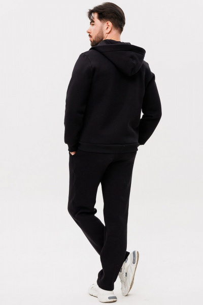 Демисезонный спортивный костюм с капюшоном из хлопка и трикотажа GO m3085/40-02.182-188 - фото 3