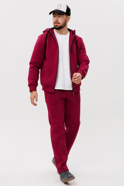 Трикотажный костюм с джемпером и брюками с резинкой и шнуром GO m3085/12-01.176-182 - фото 5