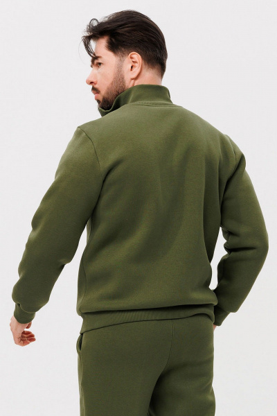 Горизонтальный демисезонный джемпер из хлопка GO m4086/28-02.182-188 - фото 2