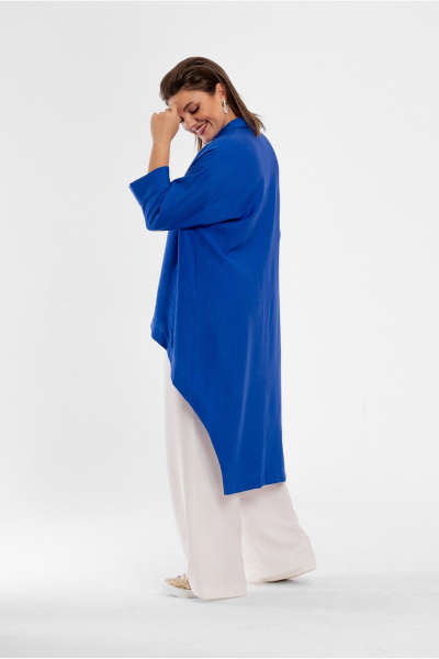 Пижамный комплект блуза свободного кроя и прямые брюки Deesses 2176.3 - фото 5