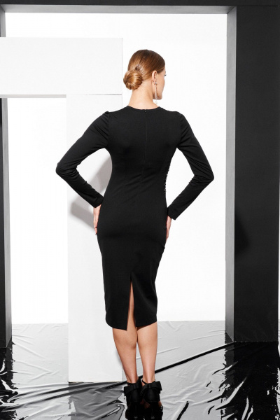 Платье ELLETTO 1045 чёрный - фото 8