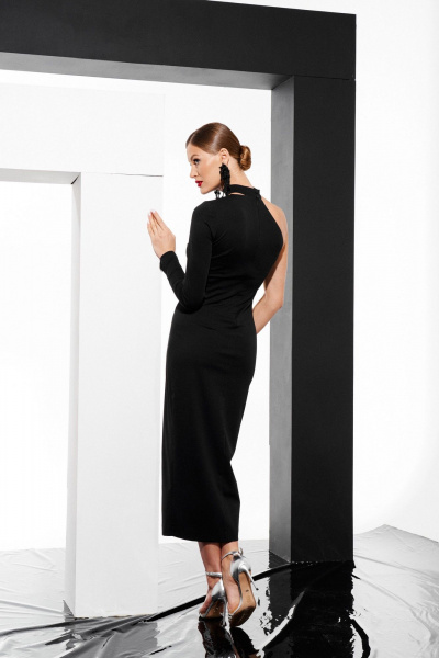 Платье ELLETTO 1046 чёрный - фото 8