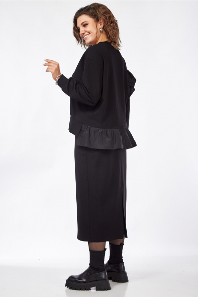 Костюм из трикотажа юбка и джемпер на каждый день демисезон Jurimex 3232 - фото 6