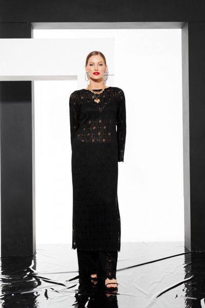 Брюки ELLETTO 2318 черный - фото 2