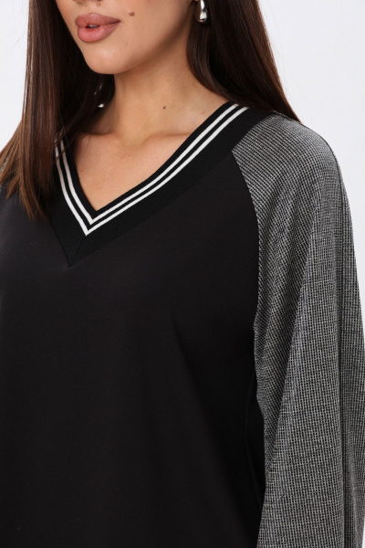 Демисезонный комплект: свободный джемпер и брюки LM К3747-2 - фото 6