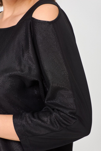 Нарядный демисезонный костюм из текстиля с блузкой БАГРЯНИЦА 3151 - фото 5